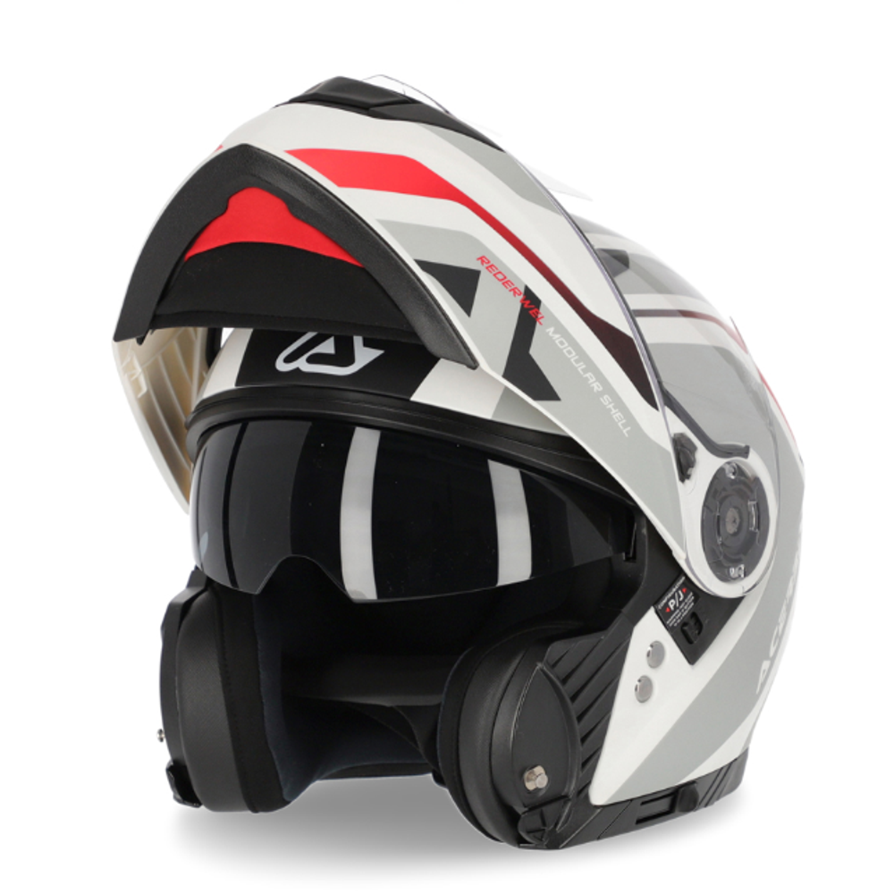Modularna - flip up kaciga za motor S vel. Acerbis Rederwel P/J - CB slika 1