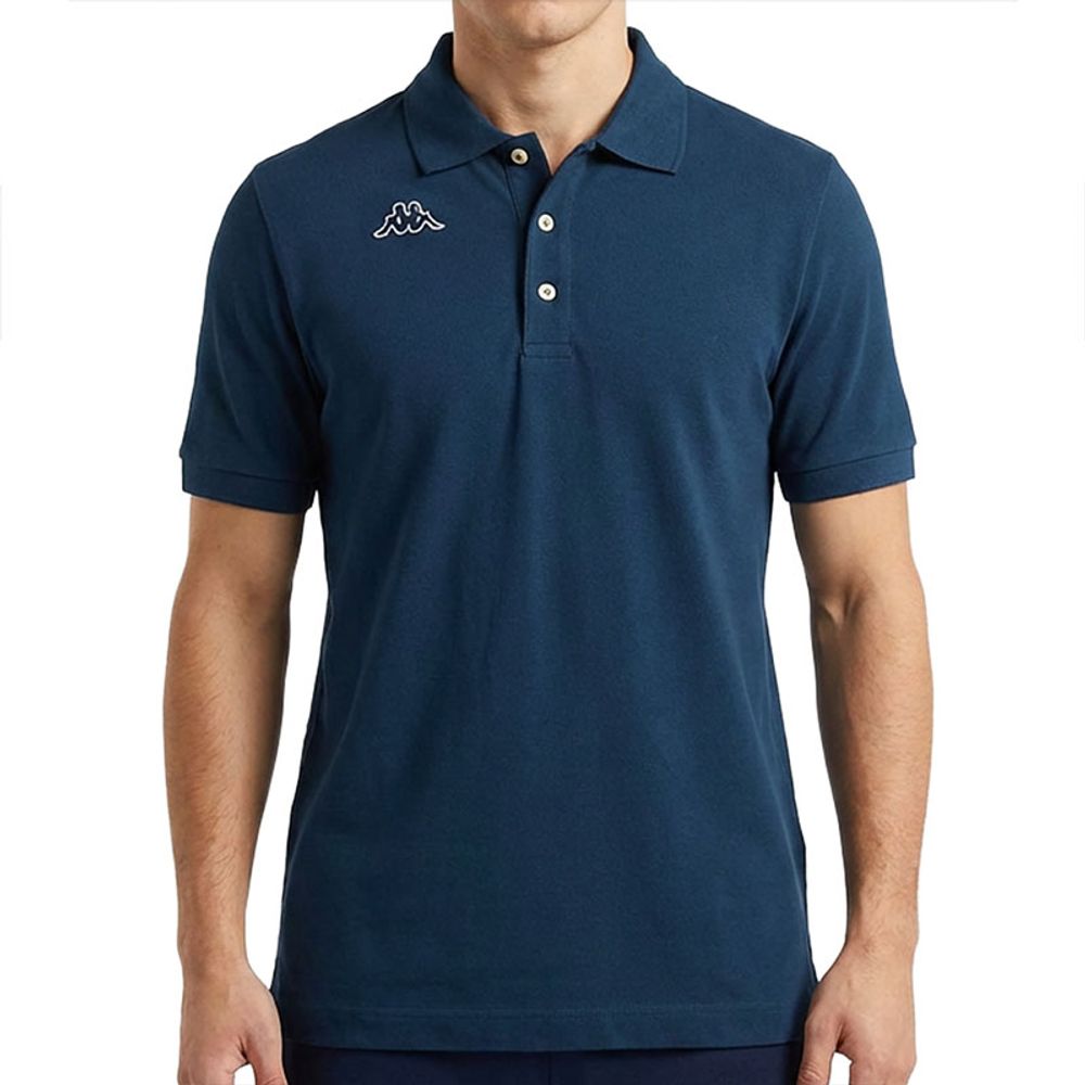 Kappa Muška polo majica Logo Life MSS, Plava slika 1