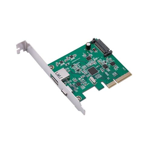 Kontroler E-Green PCI-Express USB 3.1 Type-A+USB-C Host slika 1