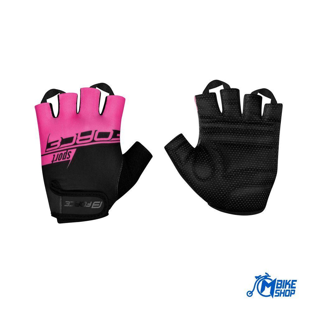 Force Ženske rukavice za biciklizam Sport Lady Black/Pink - M slika 1