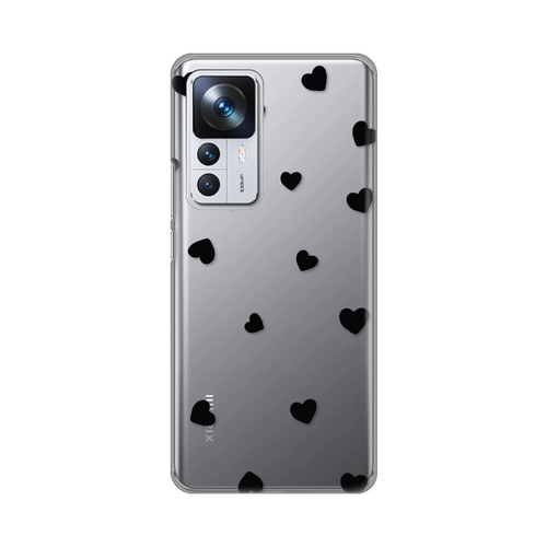 Torbica Silikonska Print Skin za Xiaomi 12T Hearts slika 1