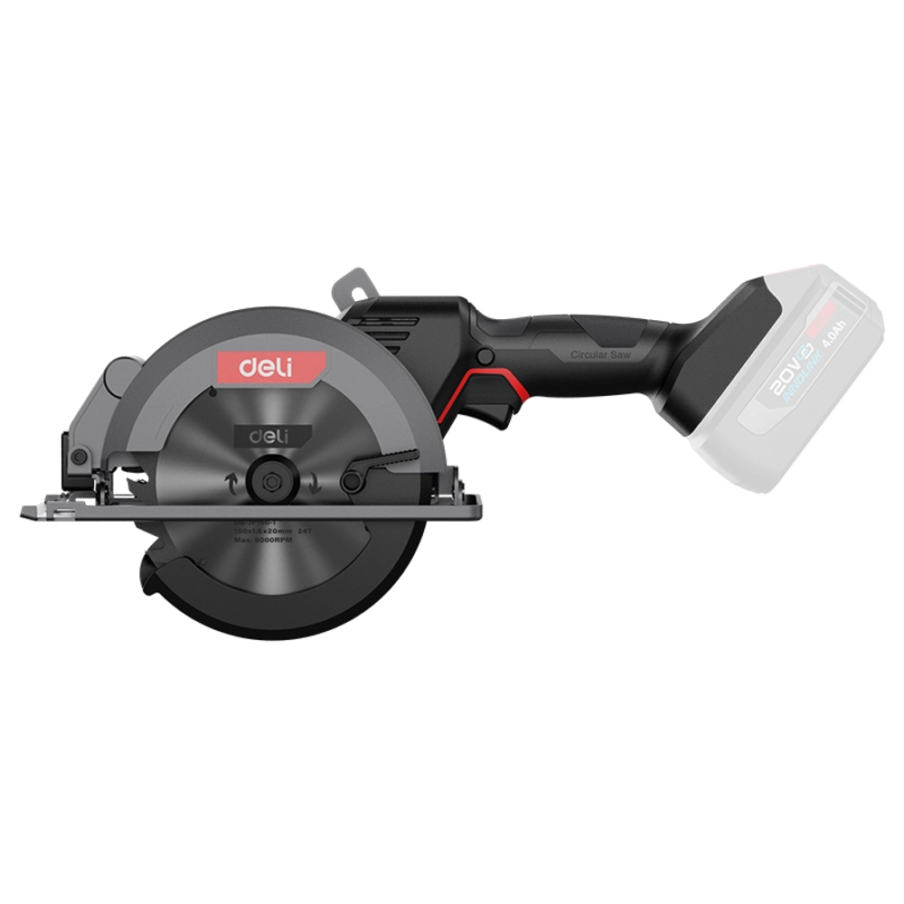 Deli supreme Aku cirkular 150mm 20V 4Ah EDE-YJ20-1D4 slika 3