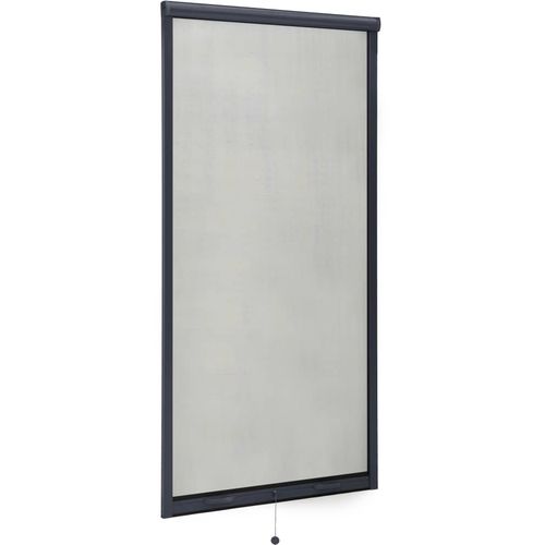 Zaslon protiv insekata za prozore antracit 70 x 150 cm slika 2