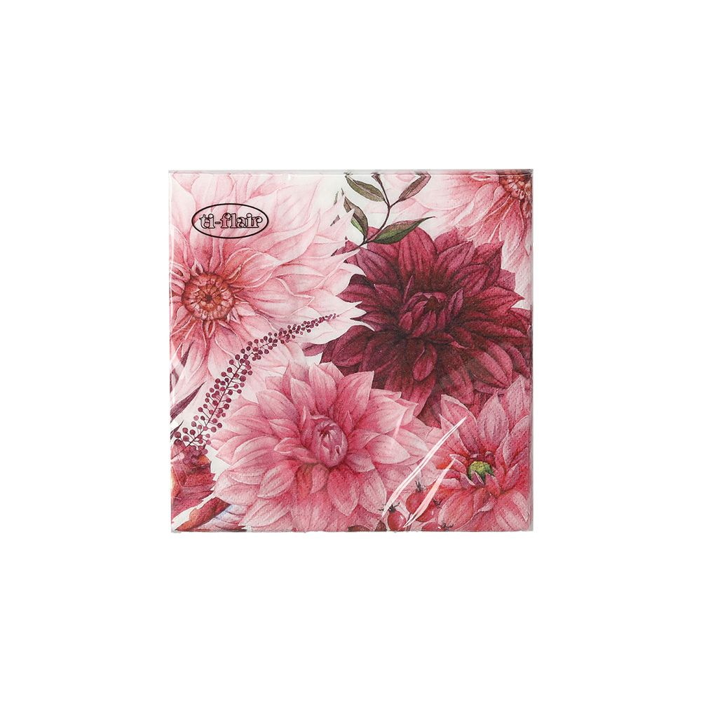 Spirit Events salveta 20/1 33x33 "Flower" 3-slojni slika 1
