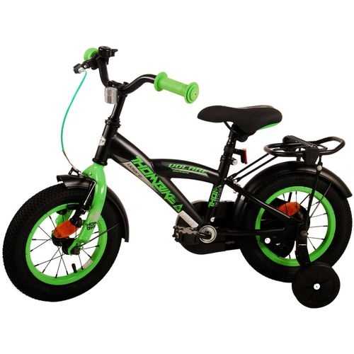 Volare dječji bicikl Thombike 12" crno-zeleni slika 13