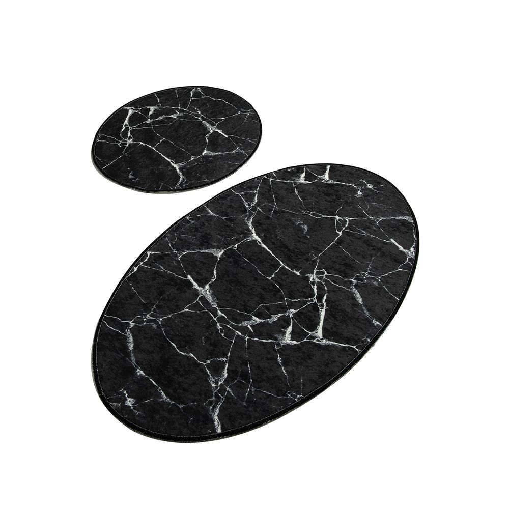 Set prostirki za kupatilo (2 komada) Marble Djt, boje: više boja slika 2