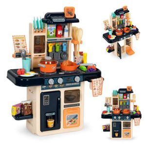 Eco Toys Dečija Kuhinja Sa Zvučnim I Svetlosnim Efektima Plava 42El
