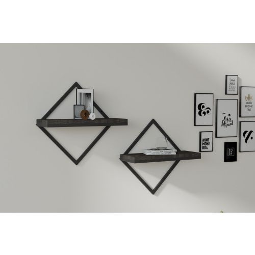 Sezo - Anthracite Anthracite Wall Shelf slika 1