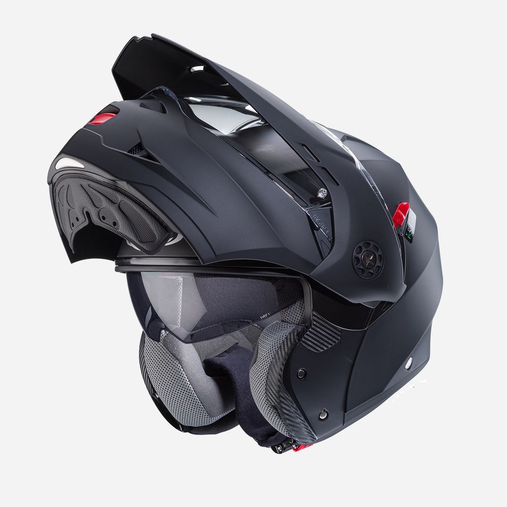Modularna - flip up kaciga za motor Caberg Tourmax X - Crna vel.M slika 1