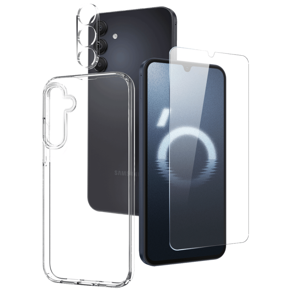 NN-Su Combo Maska za Samsung A16 sa sa zaštitom ekrana i objektiva - TPU Phone Case; Screen Protector slika 1