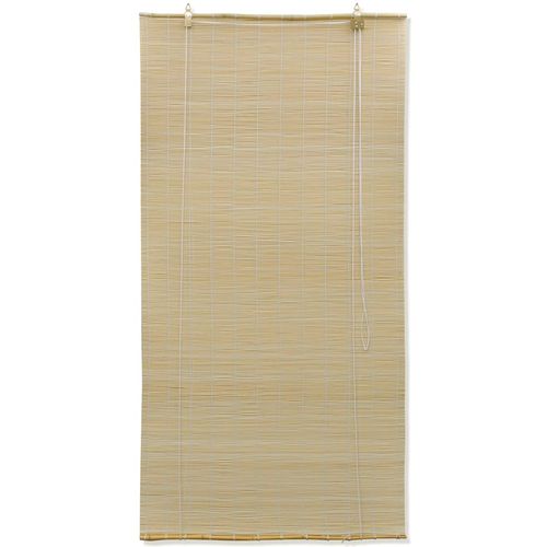 Rolo zavjesa od bambusa prirodna boja 140 x 160 cm slika 24