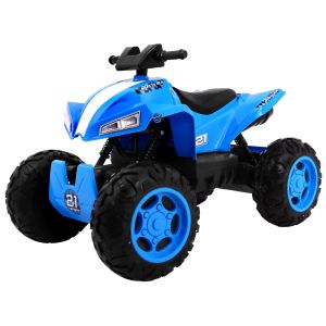 Quad na akumulator Sport Run 4 x 4 - plavi