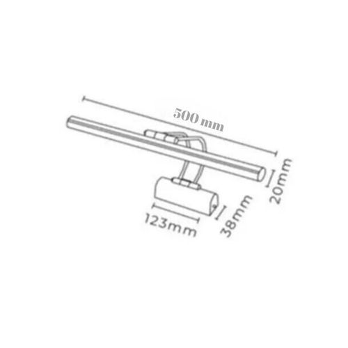 Zidna lampa Flüt 8768-4 Chrome slika 3