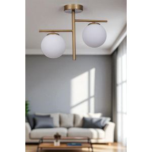 Opviq Luster 235, Bijela, Zlatna
