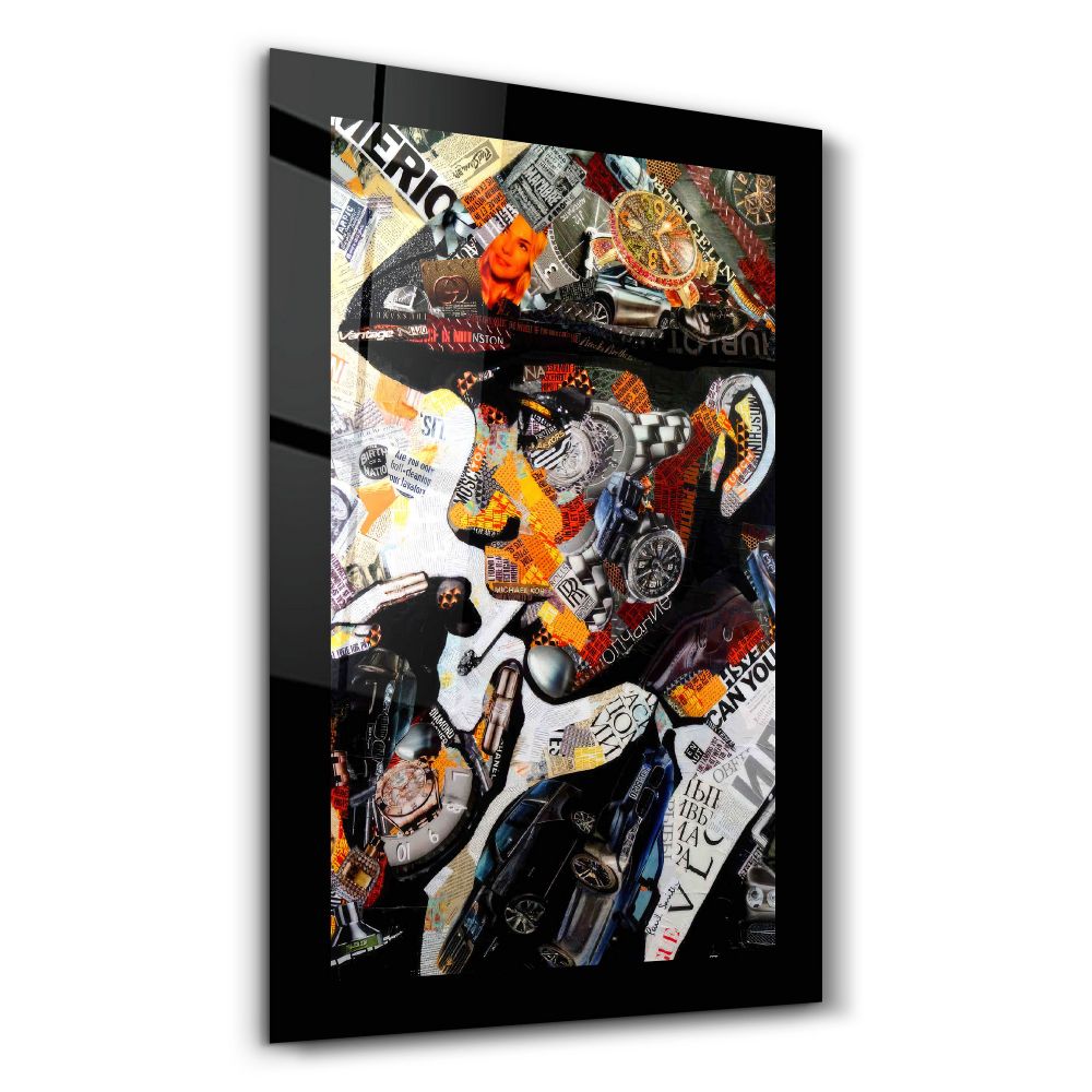 Dekorativna slika od kaljenog stakla SPR-1135 - 46 x 72 cm, više boja slika 5