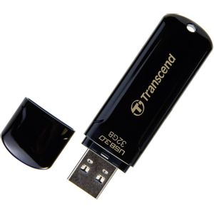 Transcend TS32GJF700 USB 32 GB, JetFlash 700, USB3.1, 70/18 MB/s, Black