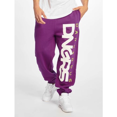 Dangerous DNGRS / Sweat Pant Classic in purple slika 1