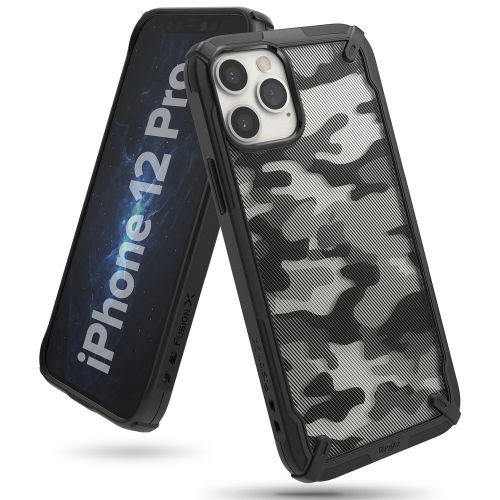 Ringke Fusion X Design futrola za iPhone 12 Pro / iPhone 12 Camo slika 2