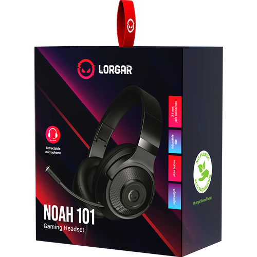 LORGAR Noah 101, Gaming headset with microphone, 3.5mm slika 7