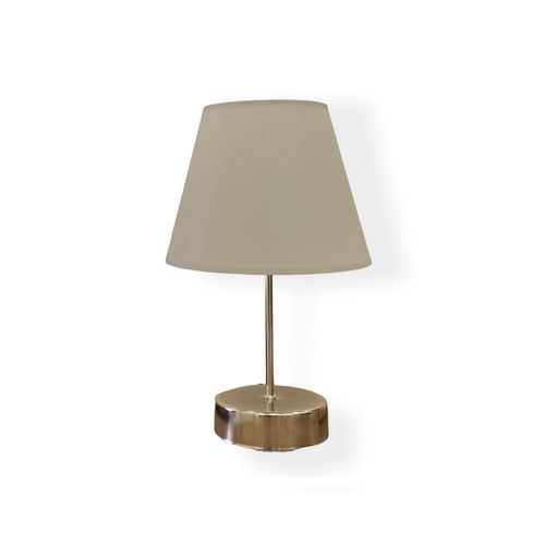 Stona Lampa Silver Beige 203-B sa Metalnim Postoljem slika 2