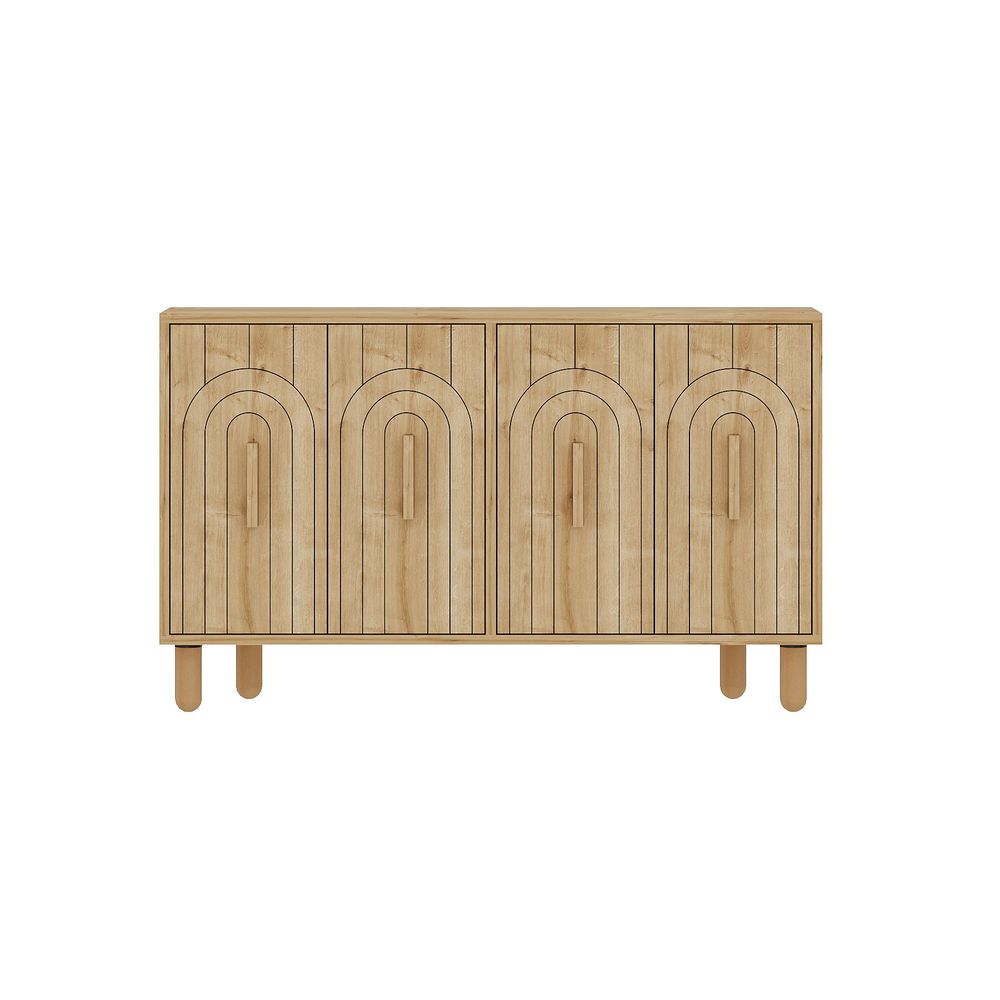 Konzola / Komoda Tiger boje / tekstura: Saphire Oak slika 4