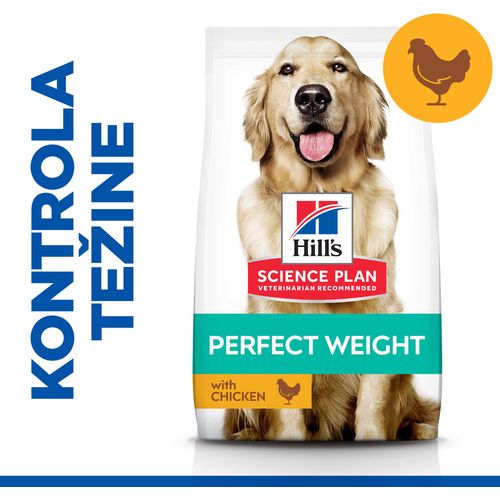 Hill's™ Science Plan™ Pas Adult Large Breed Perfect Weight s Piletinom, 12 kg slika 4