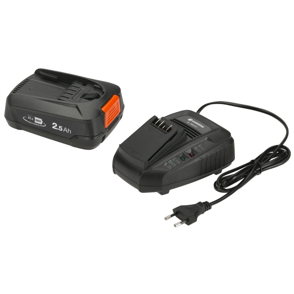 GARDENA Starter set P4A PBA 18V/45 2x5 Ah + AL 1 slika 1