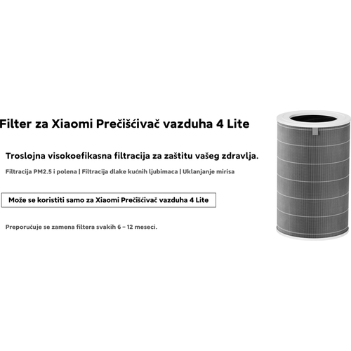 Filter za Xiaomi Prečišćivač vazduha 4 Lite slika 7