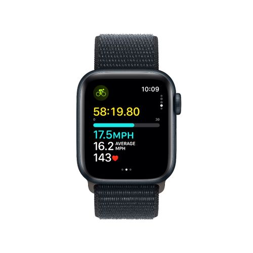 Apple Watch SE 3 GPS (MRE03SE/A) 40mm Midnight with Midnight Sport Loop pametni sat slika 6