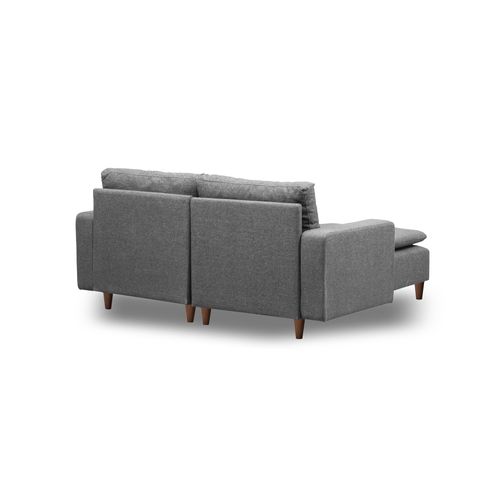 Atelier Del Sofa Kutna garnitura, Tamno siva, Lungo Mini slika 2