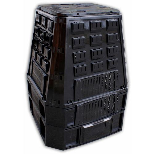 Prosperplast kompostnik kapaciteta 800 litara, crni slika 4