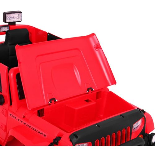 Auto na akumulator Mighty Jeep 4x4 - crveni slika 5