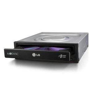 LG DVD RW Hitachi GH24NSD5 SATA Bulk Black 24x