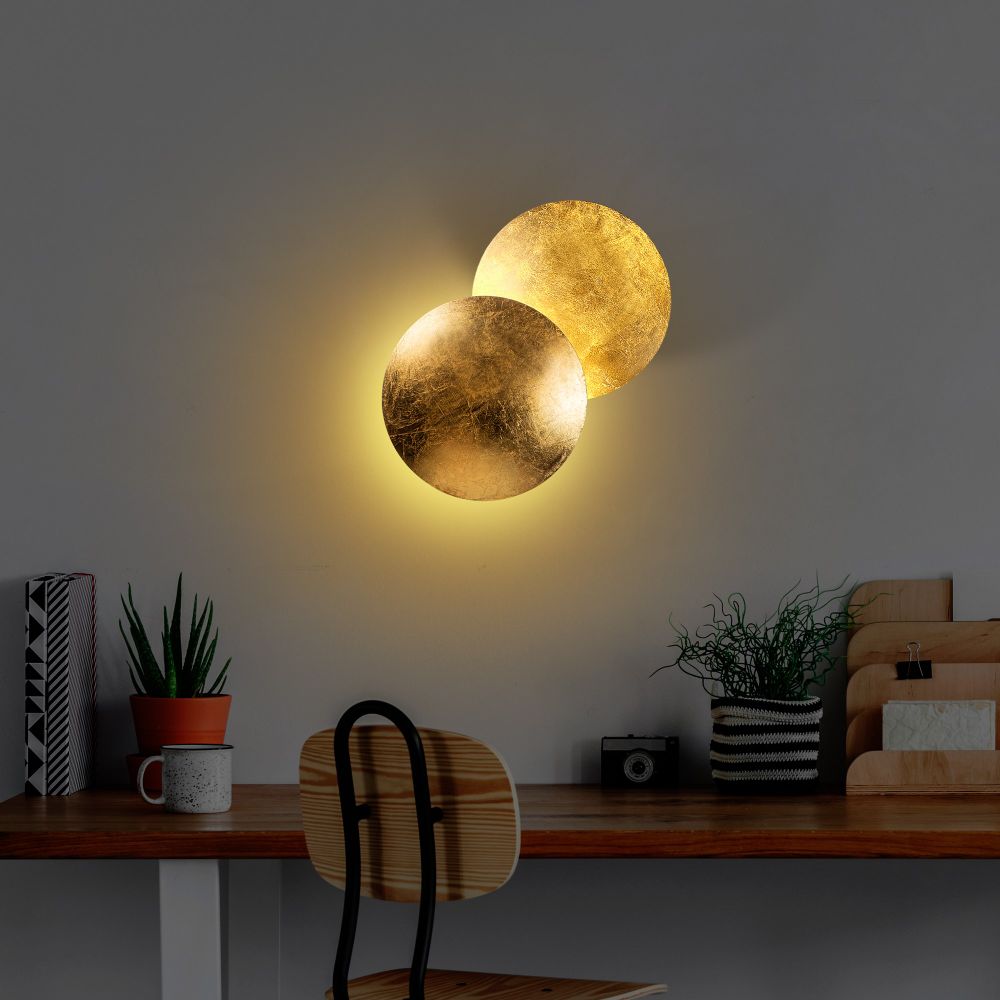 Zidna Lampa Yosma-13640 u Zlatnoj Boji slika 2