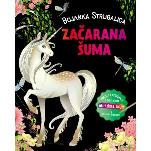 Začarana šuma – bojanka strugalica