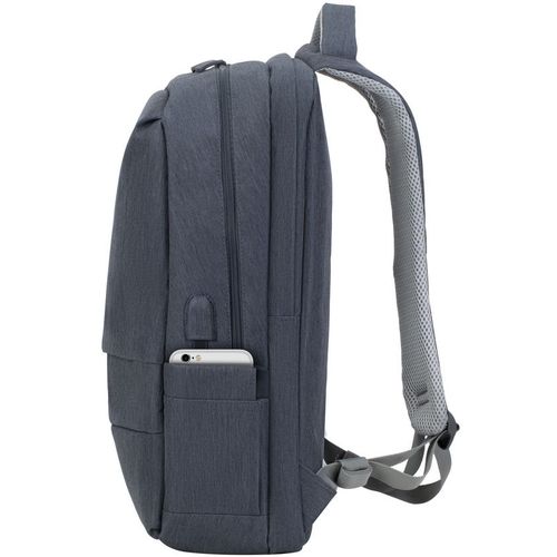 Ruksak RivaCase 17.3" Prater 7567 dark grey anti-theft laptop backpack slika 15