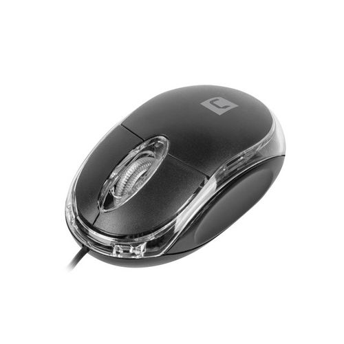 Natec NMY-1983 VIREO 2, Optical Mouse 1000 DPI, 3 Buttons, USB, Black, Cable 1,25m slika 2