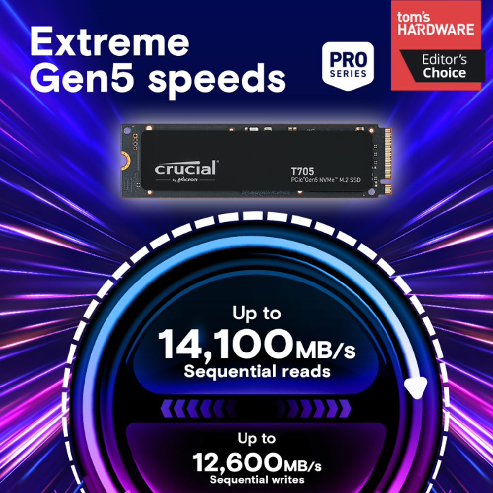 Crucial T500 4TB PCIe Gen4 NVMe M.2 SSD s hladilnikom slika 3