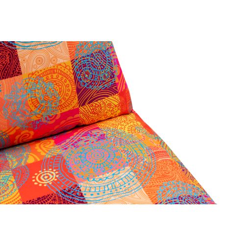 Taida 1 - Jednoseda Patchwork Multicolor Sofa na Razvlačenje slika 8