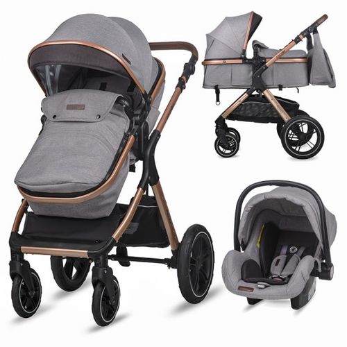 Coccolle® Kolica Melora 3U1, Moonlit Grey slika 1