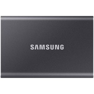Samsung SSD T7 External 1TB, USB 3.2, 1050/1000 MB/s, included USB Type C-to-C and Type C-to-A cables, 3 yrs, iron gray, EAN: 8806090351679