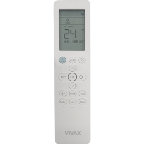 VIVAX COOL klima uređaj ACP-12CH35AERI+ R32 SILVER MIRROR slika 5