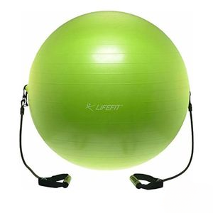 Lifefit Pilates lopta sa dodacima 55cm, Green