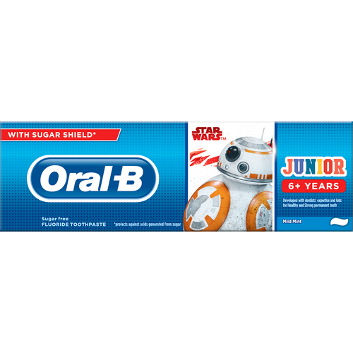 Oral-B zubna pasta Junior Star Wars 6+g.75ml slika 2