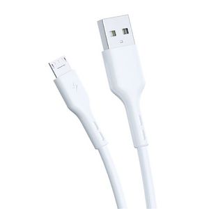 MS CABLE 3A fast charging USB-A 3.0 -> microUSB, 2m, bijeli