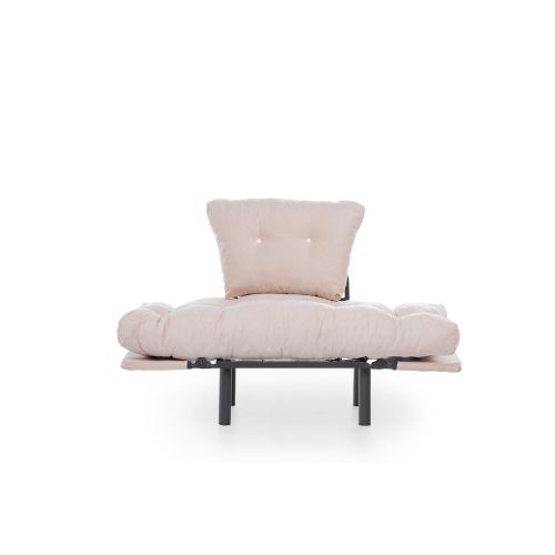 Atelier Del Sofa Fotelja, Krem, Nitta Single - Cream slika 5