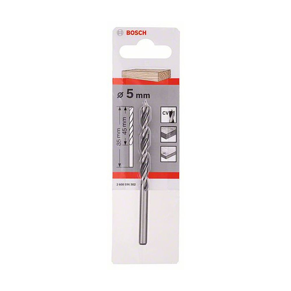 BOSCH Burgija za drvo 5.0 mm slika 2