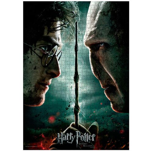 Harry Potter Voldemort vs Harry puzzle 1000kom slika 1