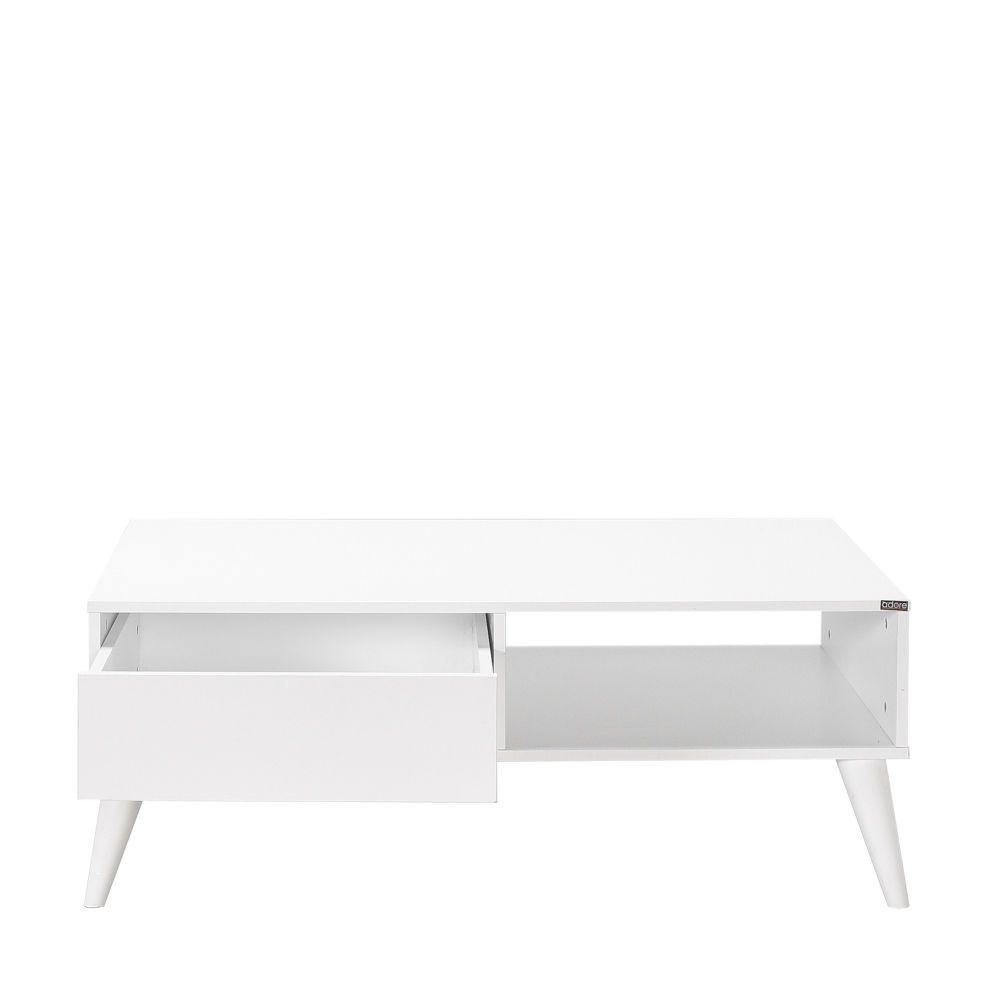 Bijeli Dijamantski Stolić za Kafu SHP-655-DD-1 slika 6