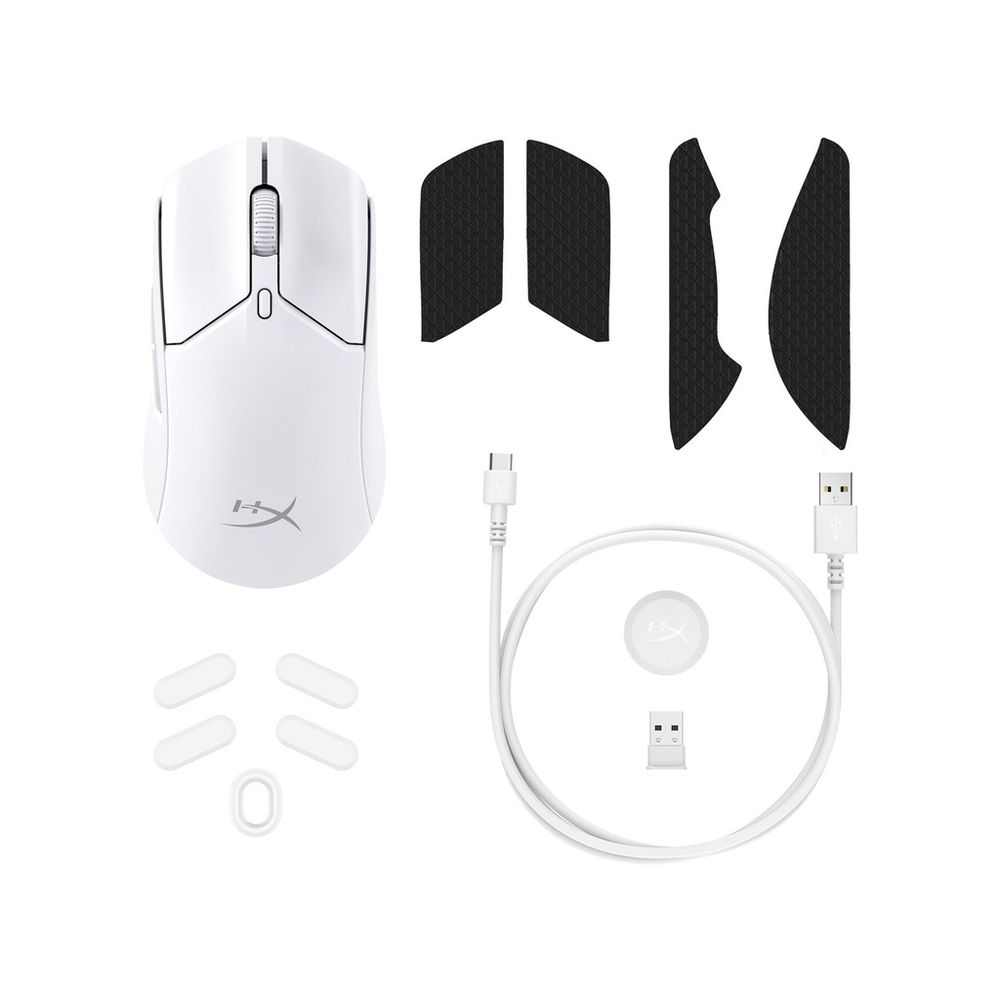 HyperX Pulsefire Haste 2Wireless Gaming Mouse (White) slika 5